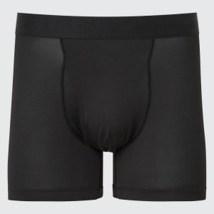 Uniqlo Airism Boxers Men's Underwear Black | UWVRSN429