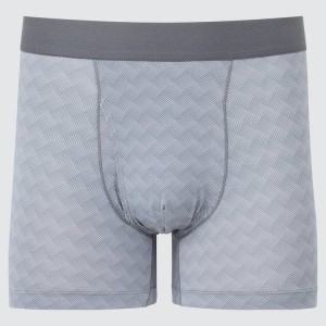 Uniqlo Airism Gradation Boxers Men's Underwear Grey | WVUXBT019