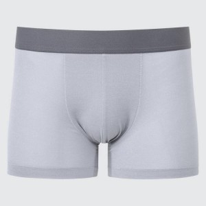 Uniqlo Airism Heather Low Rise Boxers Men's Underwear Light Grey | JIWOAY401