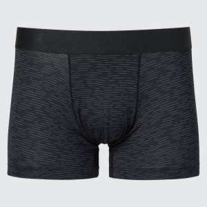 Uniqlo Airism Low Rise Boxers Men's Underwear Black | EICVRL380