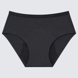 Uniqlo Airism Period Pants (High Absorbency) Kids' Underwear Black | PQXJFL236