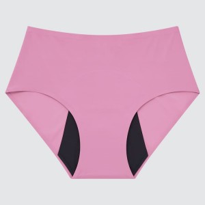 Uniqlo Airism Period Pants (High Absorbency) Women's Underwear Pink | NRQUWT953