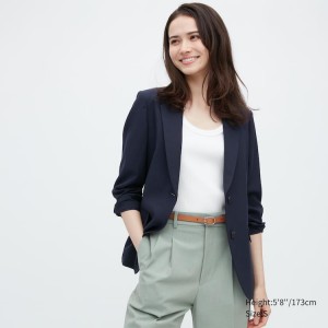 Uniqlo Airsense Ultra Light Women's Jackets Navy | UVTWLY175