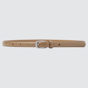 Uniqlo Clean (2021 Season) Women's Belts Beige | KDNAWQ518