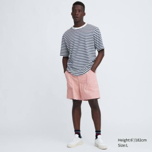 Uniqlo Corduroy Men's Shorts Pink | ERKCLZ964