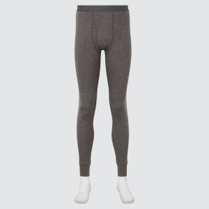 Uniqlo Heattech Thermal Tights (2021 Season) Men's Trousers Dark Grey | ADHLQW694