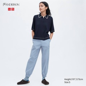 Uniqlo Jw Anderson Women's Jogger Blue | QCEWSA512