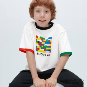 Uniqlo Lego® City Ut Graphic Kids' T Shirts White | WODEQF789