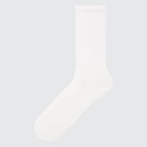 Uniqlo Pile Men's Socks White | CUFGKX572