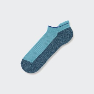 Uniqlo Sports Pile Lined Short Men's Socks Blue | ZEKHWJ921