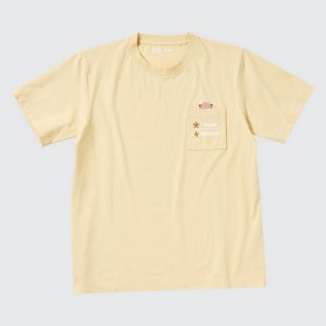 Uniqlo Spy X Family Ut Graphic Men's T Shirts Yellow | NHBFXM105