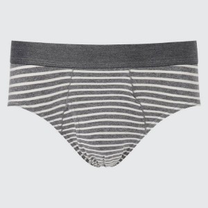 Uniqlo Striped Men's Underwear Grey | MAUHGJ312