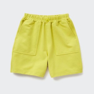 Uniqlo Twill Dry Easy Baby Shorts Green | AJXRPY150