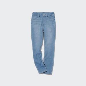 Uniqlo Ultra Stretch Denim (With Back Pockets) Kids' Jogger Blue | OZNKJA673