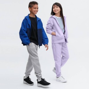 Uniqlo Ultra Stretch Dry Kids' Jogger Grey | KGLBYD968