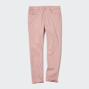 Uniqlo Ultra Stretch Skinny Fit Colour Men's Jeans Pink | QASUOX029