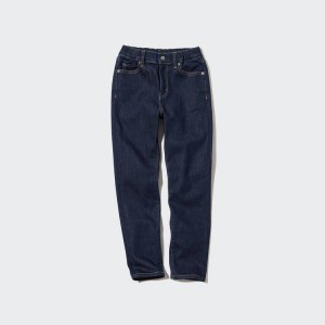 Uniqlo Ultra Stretch Soft Kids' Jeans Blue | WUKNXE089