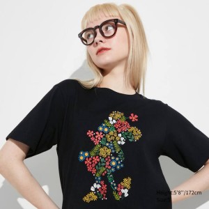 Uniqlo Utgp2023 Mfa Graphic Women's T Shirts Black | KPZHLD795