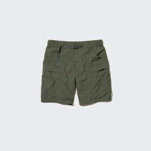 Uniqlo Utility Men's Shorts Olive | ETMHPB809