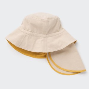 Uniqlo Uv Protection Baby Hats Beige | UAOIZL108