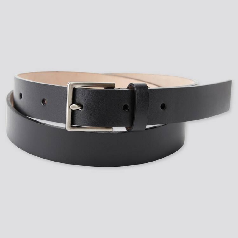 Uniqlo (2021 Season) Women\'s Belts Black | MPCOVN491