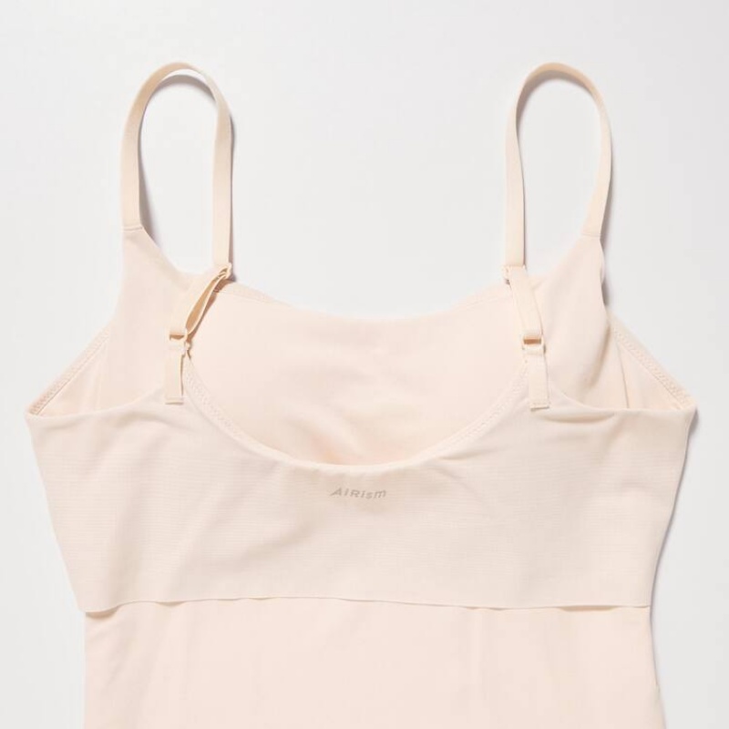 Uniqlo Airism Camisole Women's Tops Beige | PTAIUS067