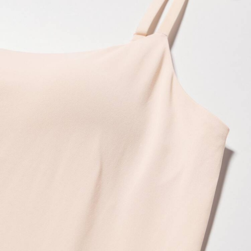 Uniqlo Airism Camisole Women's Tops Beige | PTAIUS067