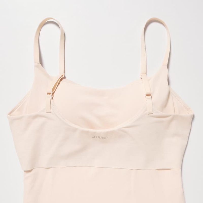 Uniqlo Airism Camisole Women's Vest Beige | QNWBFE470