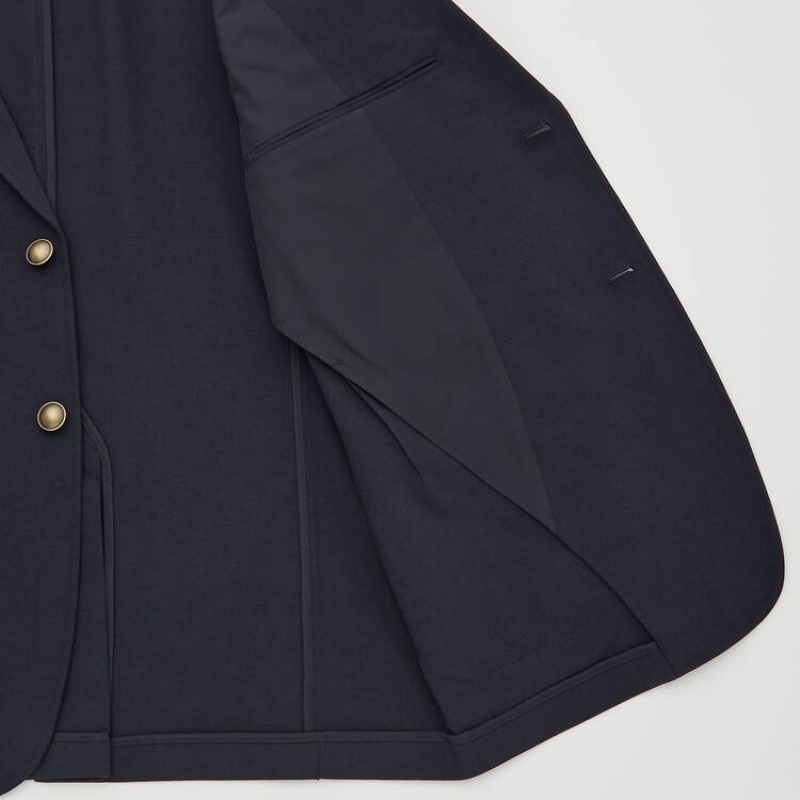 Uniqlo Airsense Ultra Light Men's Jackets Navy | NDCLRF628