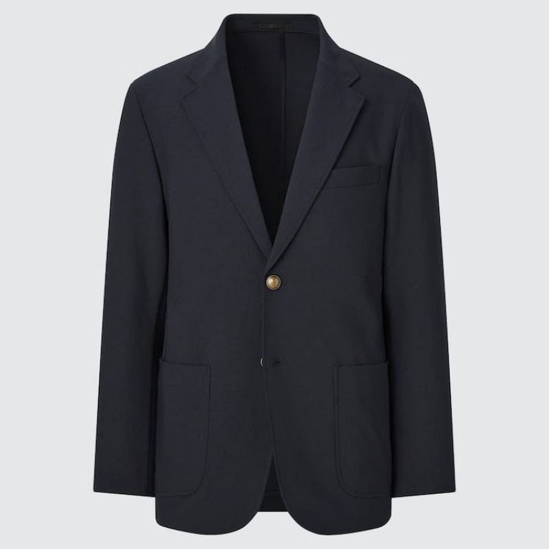 Uniqlo Airsense Ultra Light Men's Jackets Navy | NDCLRF628