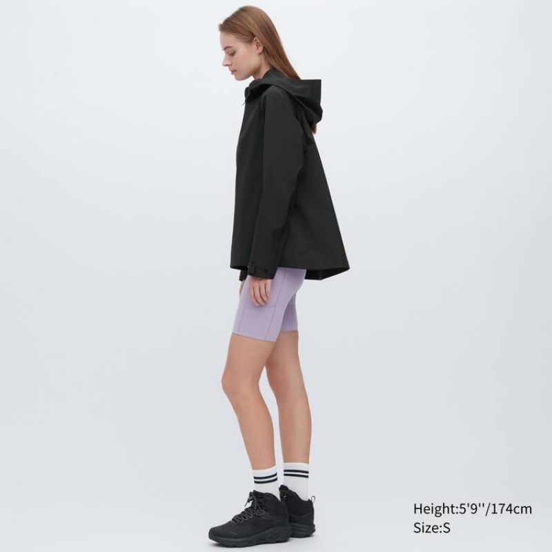 Uniqlo Blocktech Women's Parka Black | UYMTAQ902