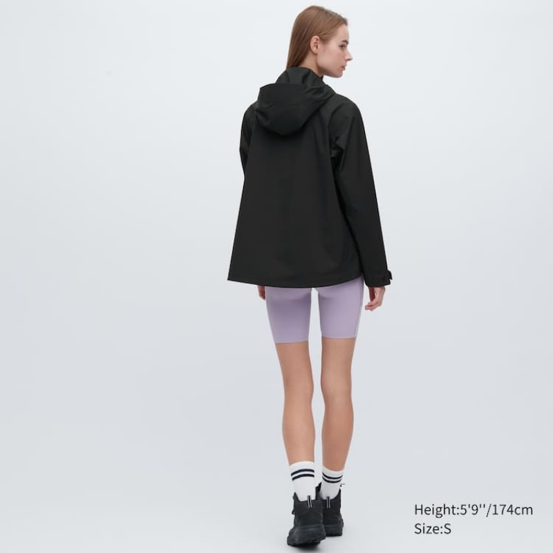 Uniqlo Blocktech Women's Parka Black | UYMTAQ902