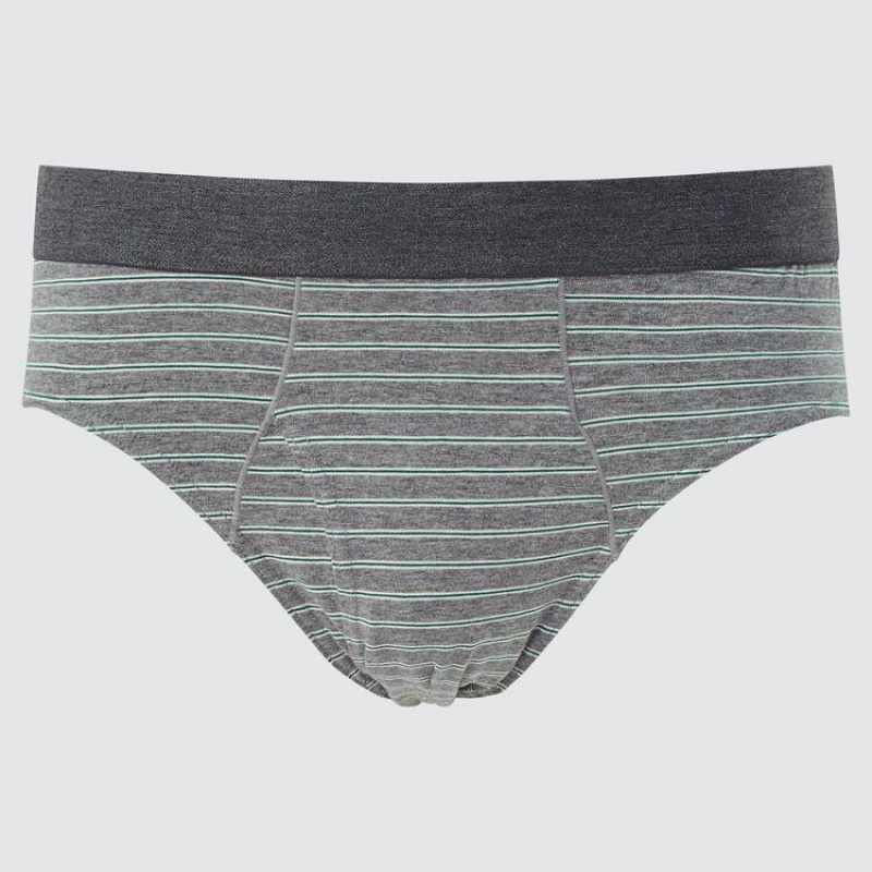 Uniqlo Briefs Men\'s Underwear Grey | GJEZXT245