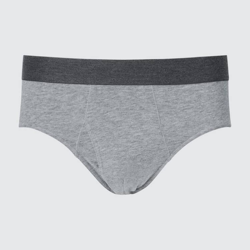 Uniqlo Briefs Men\'s Underwear Grey | KPXHFM018