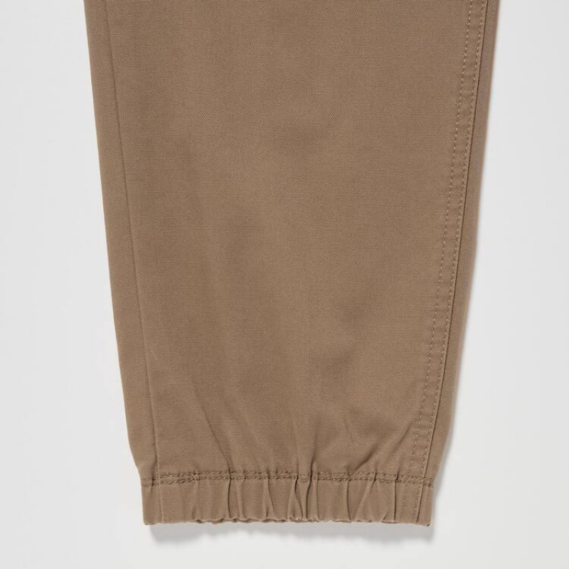 Uniqlo Cargo Jogger Men's Trousers Khaki | ZVDNJW695