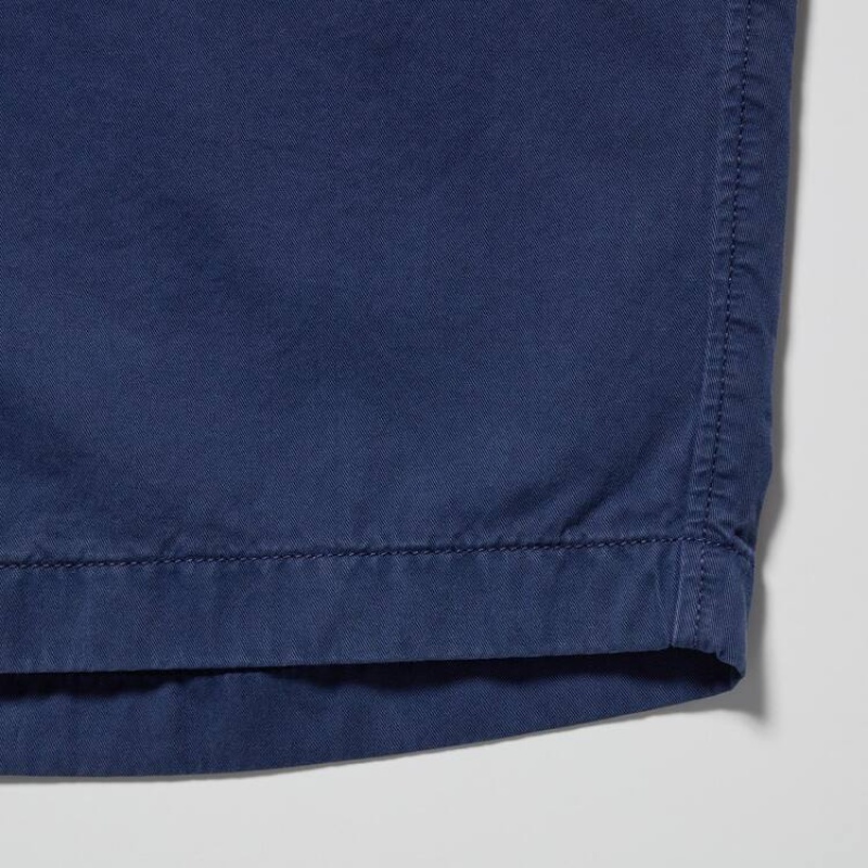 Uniqlo Chino Men's Shorts Blue | TLPHOJ617