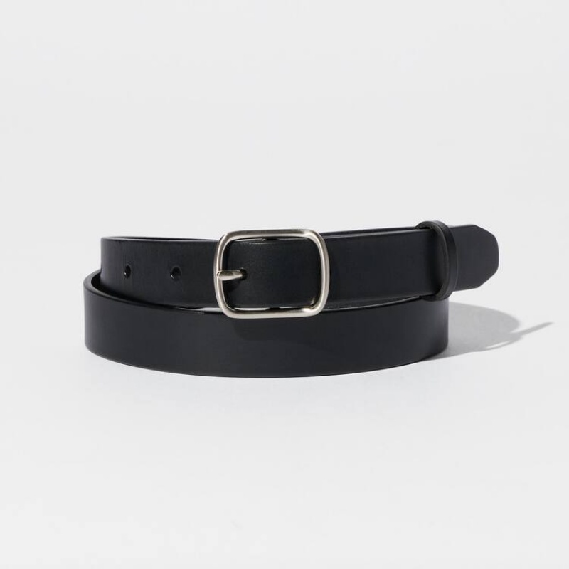 Uniqlo Clean Women\'s Belts Black | LABFDI584