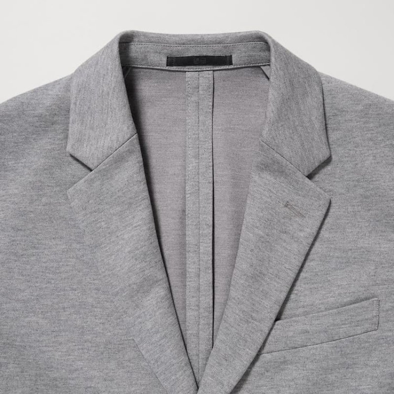 Uniqlo Comfort Men's Suits Grey | HAWXMK349