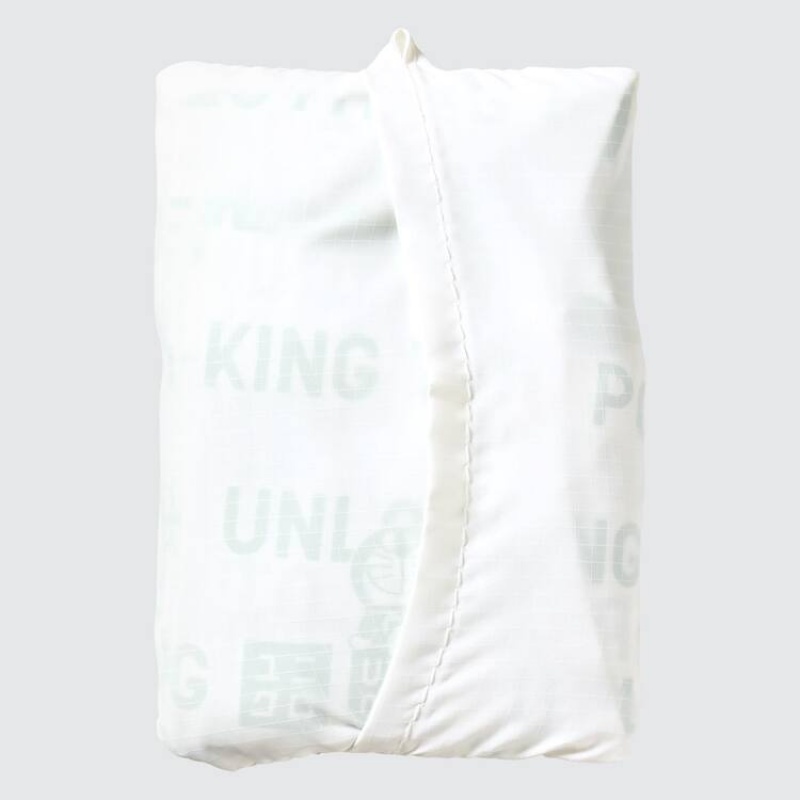 Uniqlo Doraemon Ut Recycled Pocketable Men's Bags White | GDOJXV098