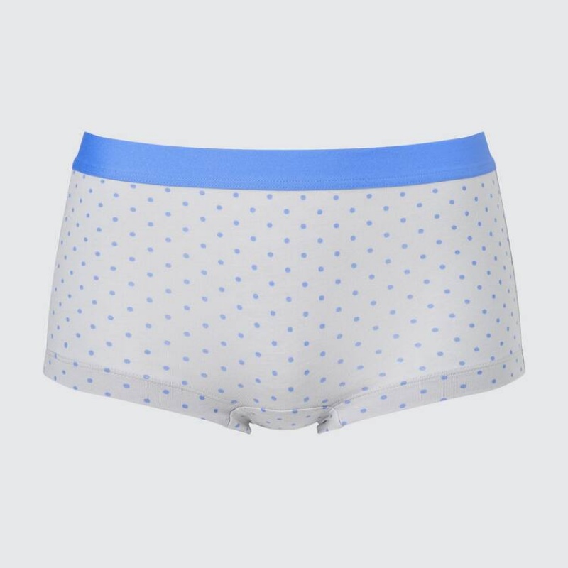 Uniqlo Dotted Boy Women\'s Underwear Light Grey | WSLGZO745