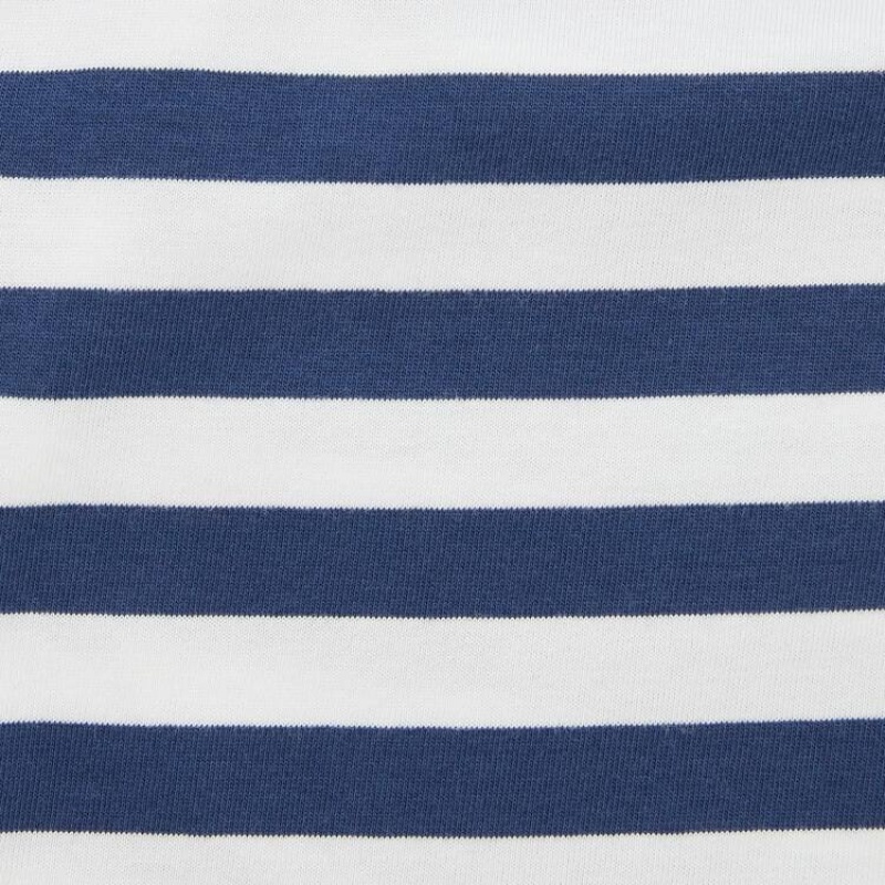 Uniqlo Dry Striped Easy Baby Shorts Blue | MDWFAV972