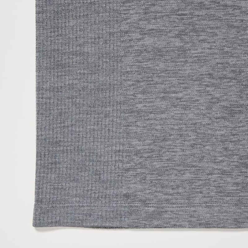 Uniqlo Dry-ex Men's Polo Shirts Grey | BZQJSV593