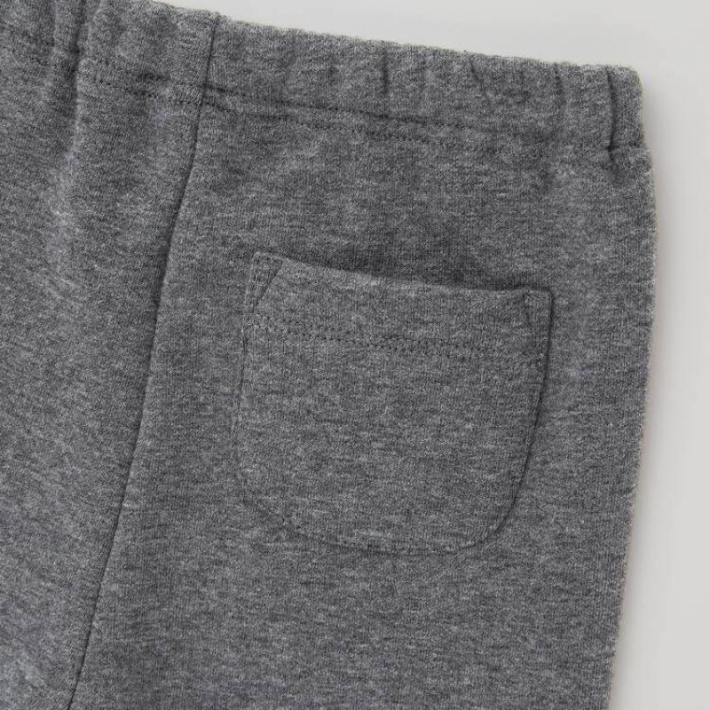 Uniqlo Fleece (2021 Season) Baby Leggings Dark Grey | YMXIBG765