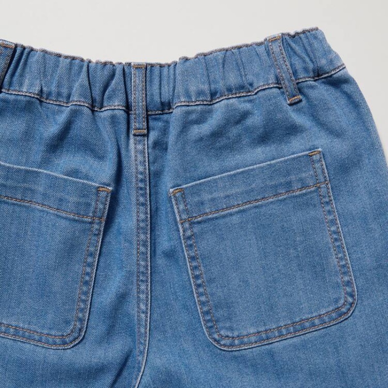 Uniqlo Girlsgy Kids' Jeans Blue | TCYZPH263