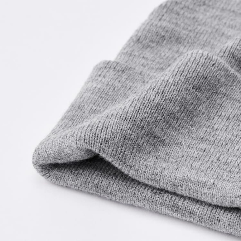 Uniqlo Heattech Men's Caps Grey | EHZGSY527