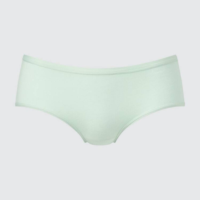 Uniqlo Hiphugger Women\'s Underwear Green | HDQWUX269