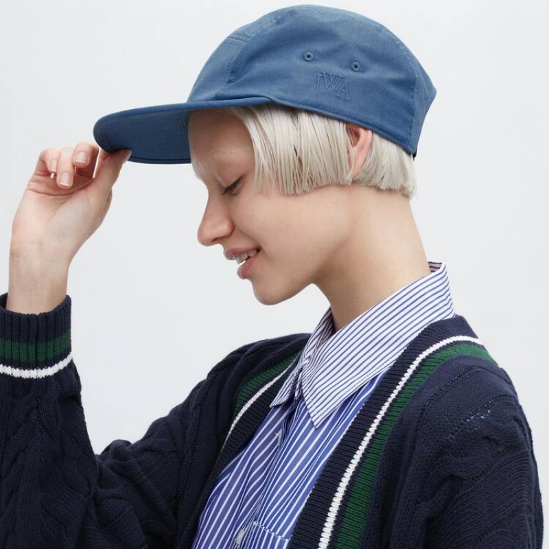 Uniqlo Jw Anderson Men's Caps Blue | LUWPBK580