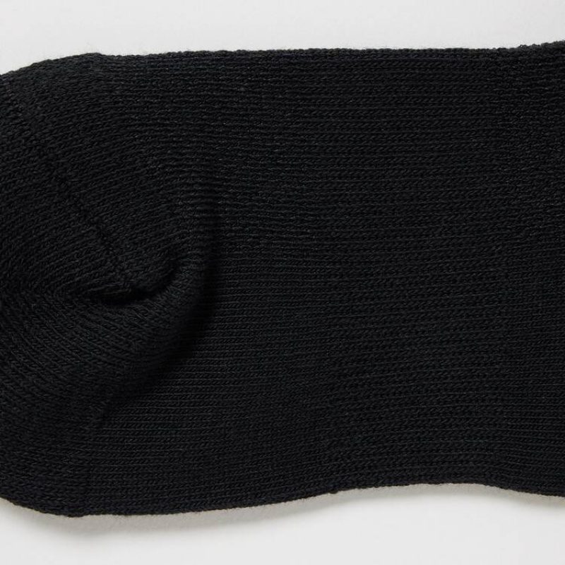 Uniqlo Layered Short (Three Pairs) Kids' Socks Grey / Black / Beige | QDWJYU657