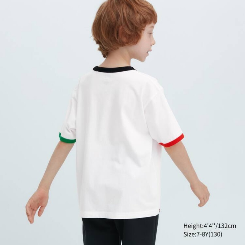 Uniqlo Lego® City Ut Graphic Kids' T Shirts White | WODEQF789