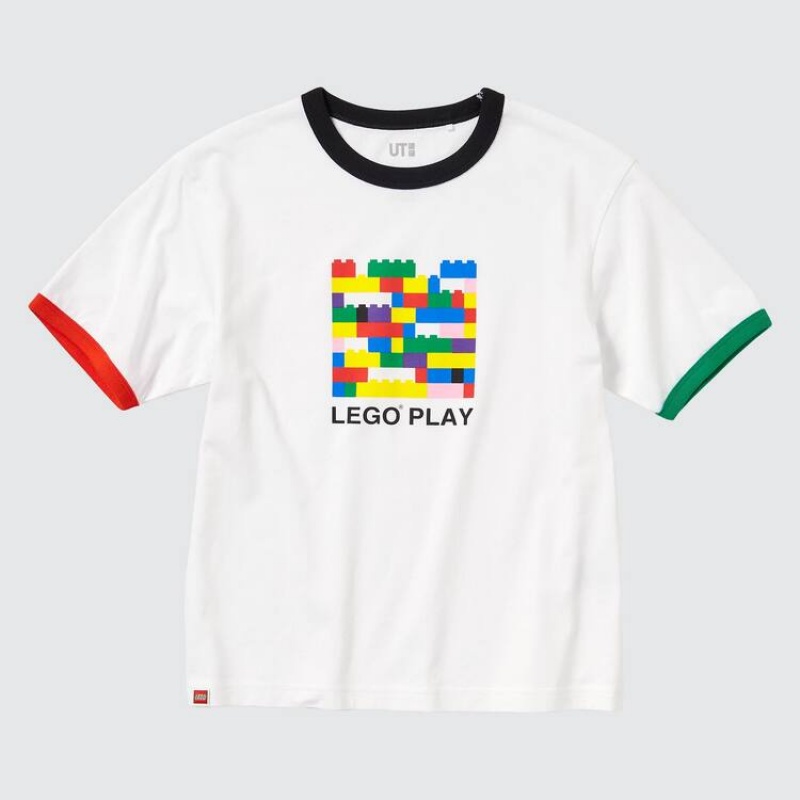 Uniqlo Lego® City Ut Graphic Kids' T Shirts White | WODEQF789